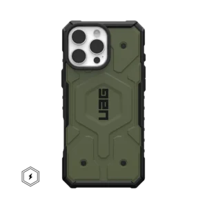 UAG_HS_APPLE_IPHONE-2024-PAUL_PATHFINDER_OLIVE_STD_01 Pathfinder Compatible with iPhone 12-16 Pro Max Case- Olive Drab