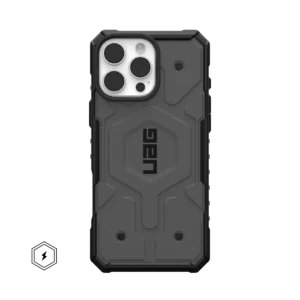 UAG_HS_APPLE_IPHONE-2024-PAUL_PATHFINDER_SILVER_STD_01 Pathfinder Compatible with iPhone 12-16 Pro Max Case- Silver