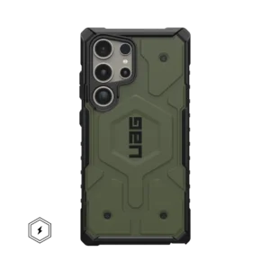 MAG-ICON_UAG_HS_SAMSUNG_GALAXY-SHAQ_PATHFINDER-MAG_OLIVE_STD_01 PATHFINDER GALAXY S23-S25 DARK EARTH CASE – Olive Drab