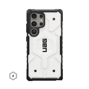 MAG-ICON_UAG_HS_SAMSUNG_GALAXY-SHAQ_PATHFINDER-MAG_WHITE_STD_01 PATHFINDER GALAXY S23-S25 DARK EARTH CASE - WHITE