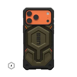 UAG_HS_APPLE_IPHONE-17-PRO-MAX-2025-LION_MONARCH-PRO-MS_KEVLAR-ELEMENT-GREEN_STD_01__1__copy Monarch Pro Kevlar iPhone 17-17 Pro Max Case- Kevlar Element Green