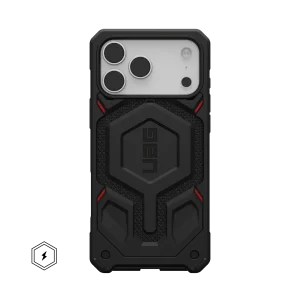 UAG_HS_APPLE_IPHONE-2025-LION_MONARCH-PRO-KEVLAR_BLACK_STD_01 Monarch Pro Kevlar iPhone 17-17 Pro Max Case-Black